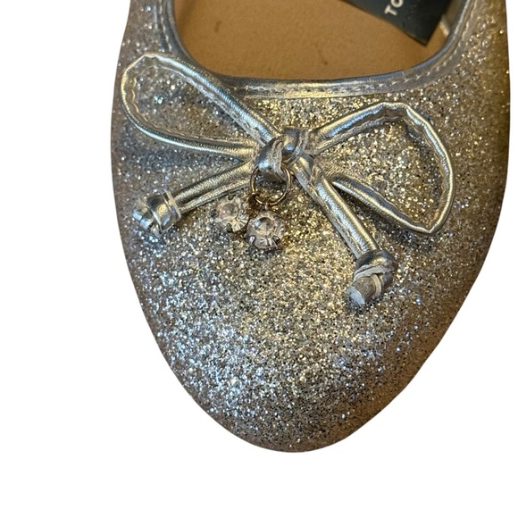 Torrid Gold Glitter Ballet Flat Size 10.5 (WW) - Picture 7 of 7